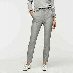 J. Crew Cameron High Rise Houndstooth Ankle Pants